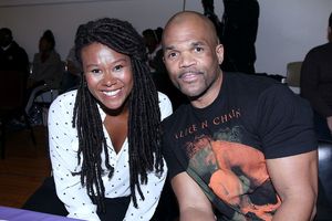 Christina Sajous and Darryl 'DMC' McDaniels @ BroadwayWorld Christina Sajous and Darryl 'DMC' McDaniels Photo