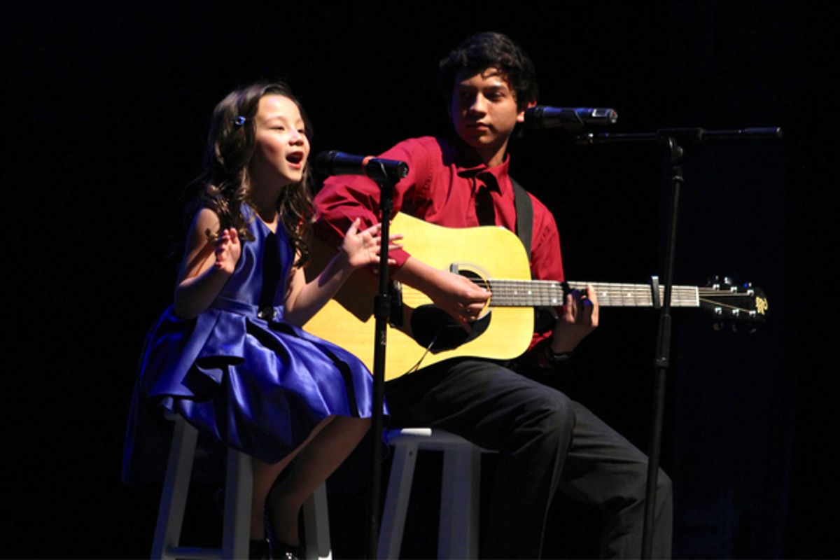 Sophie Nack, Giovanni Reyes at Broadway, TV, Film, Music and Dance Stars Take Part in KOTA's LYRICS FOR LIFE