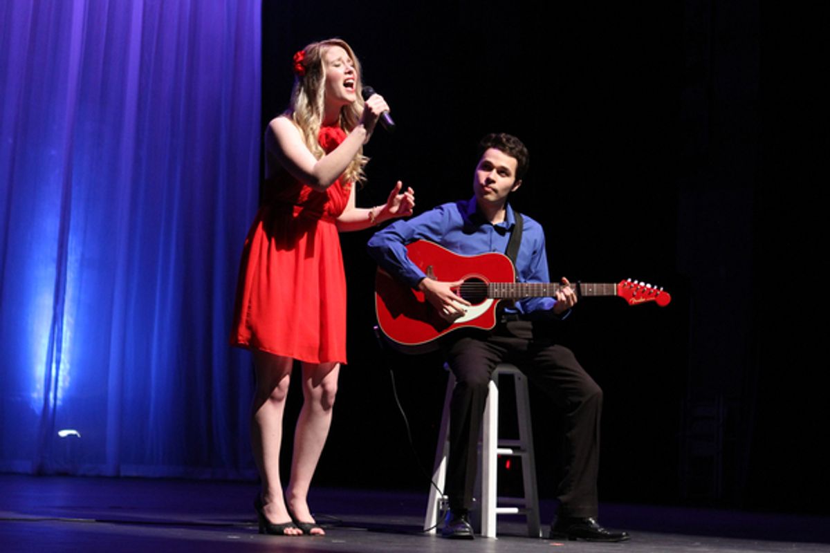 Melanie Parson, Jose Torres at 