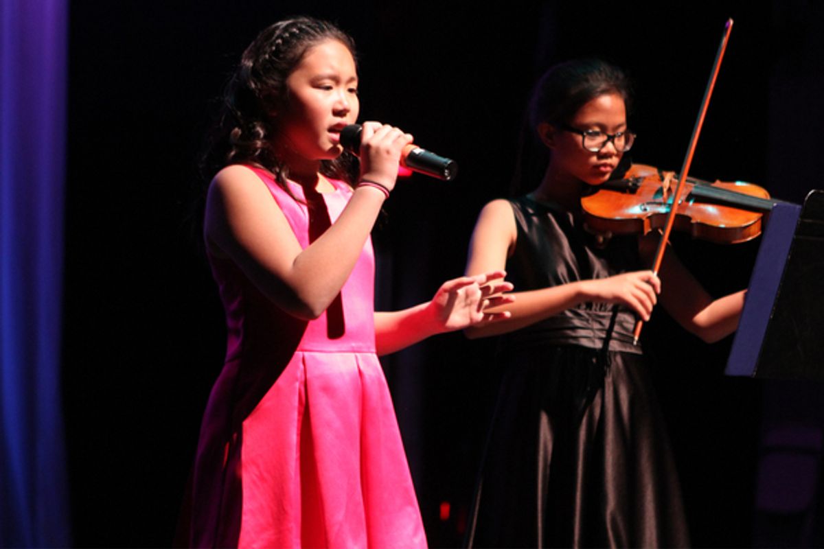 Chelsea Chiu, Erica Delos Santos at 