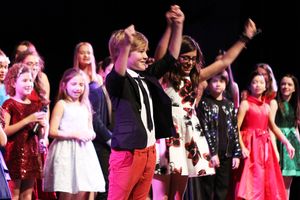 Casey Simpson, Madisyn Shipman and Company @ BroadwayWorld Casey Simpson, Madisyn Shipman and Company Photo