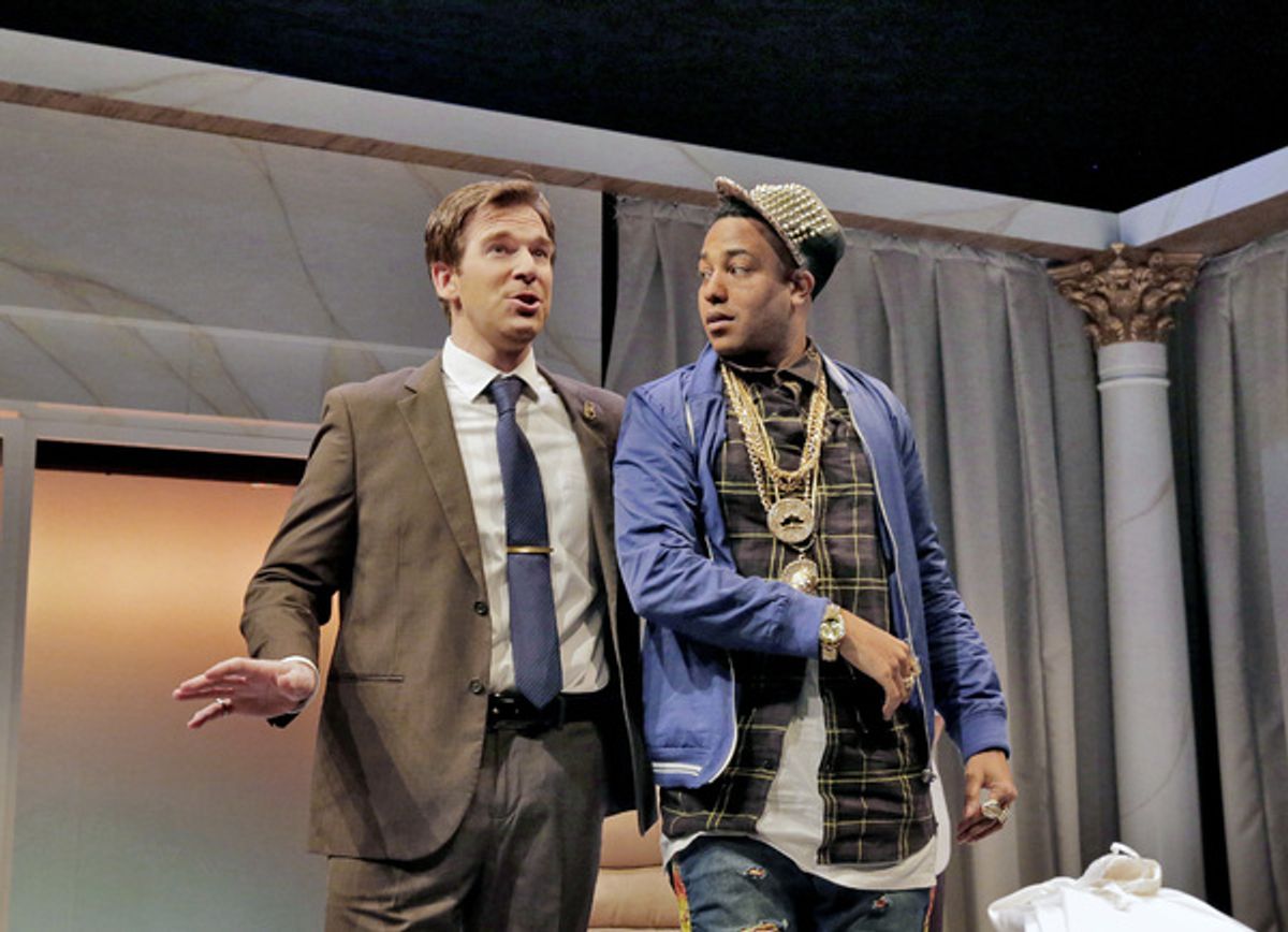 Luke Scott and Dwayne A. Washington at 