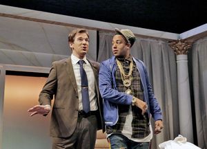 Luke Scott and Dwayne A. Washington @ BroadwayWorld Luke Scott and Dwayne A. Washington Photo