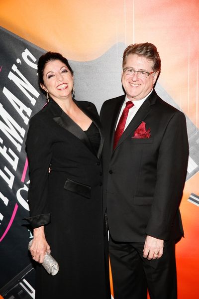 From left, choreographer Peggy Hickey and book writer/lyricist Robert L. Freedman arr Photo