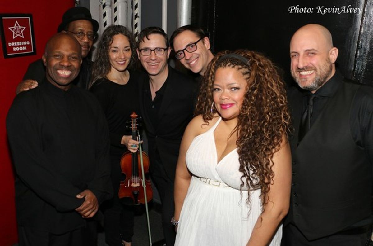 Jim Cammack, Patience Higgins, Kikue Nomoto, Brian Nash, Mark Hartman, Natalie Douglas and Charles Ruggiero at 