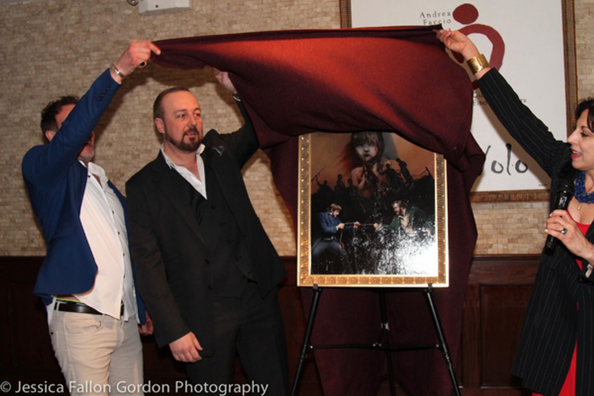 Hayden Tee, John Owen-Jones and Valerie Smaldone at 