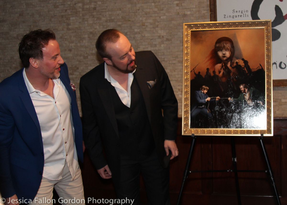 Hayden Tee and John Owen-Jones at 