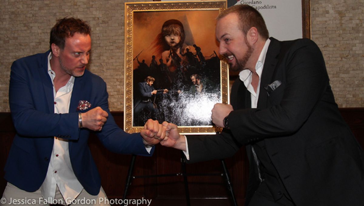 Hayden Tee and John Owen-Jones at 