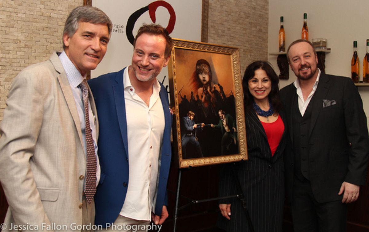 Bruce Dimpflmaier, Hayden Tee, Valerie Smaldone and John Owen-Jones at 