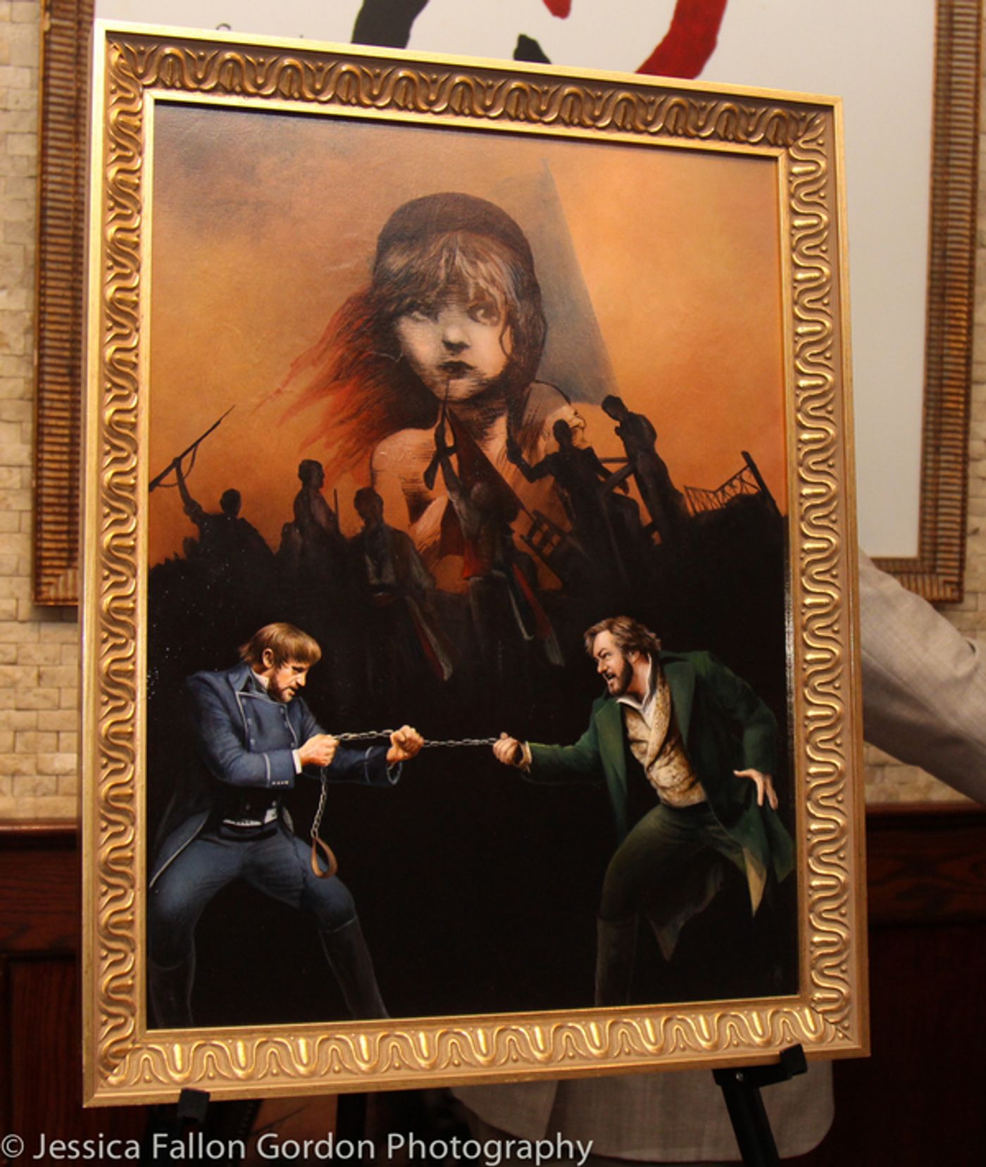 Photo Coverage: New LES MISERABLES Stars Celebrate 2 Years on Broadway with Tony's Portrait Unveiling!  Image