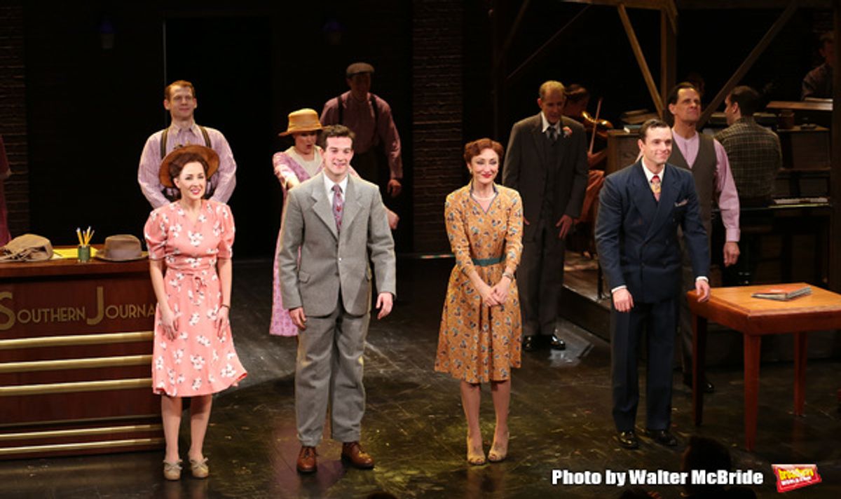 Hannah Elless, A.J. Shively, Carmen Cusack and Paul Alexander Nolan   at 