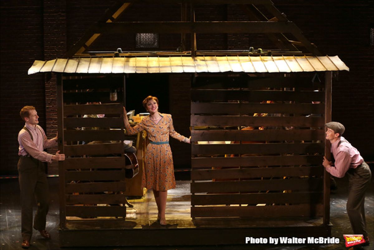 Carmen Cusack and cast  at 