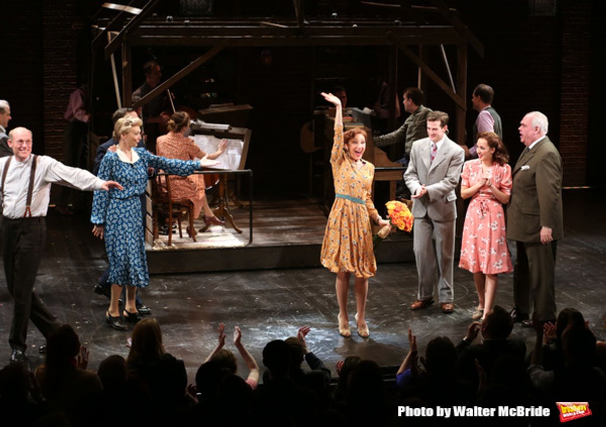 Carmen Cusack and cast  at 