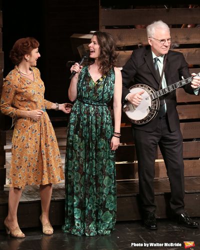 Carmen Cusack, Edie Brickell and Steve Martin  Photo