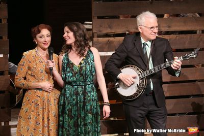 Carmen Cusack, Edie Brickell and Steve Martin  Photo