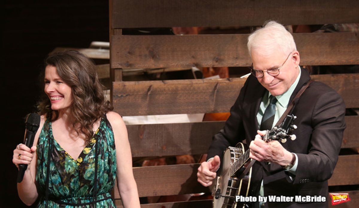 Edie Brickell and Steve Martin  at 