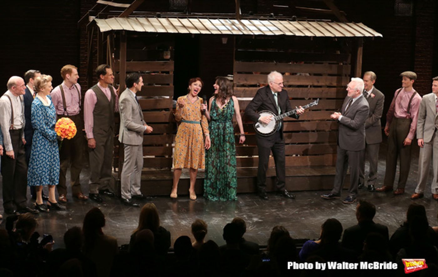 Photo Coverage: The Cast of BRIGHT STAR Takes Their Opening Night Bows with Steve Martin & Edie Brickell!  Image