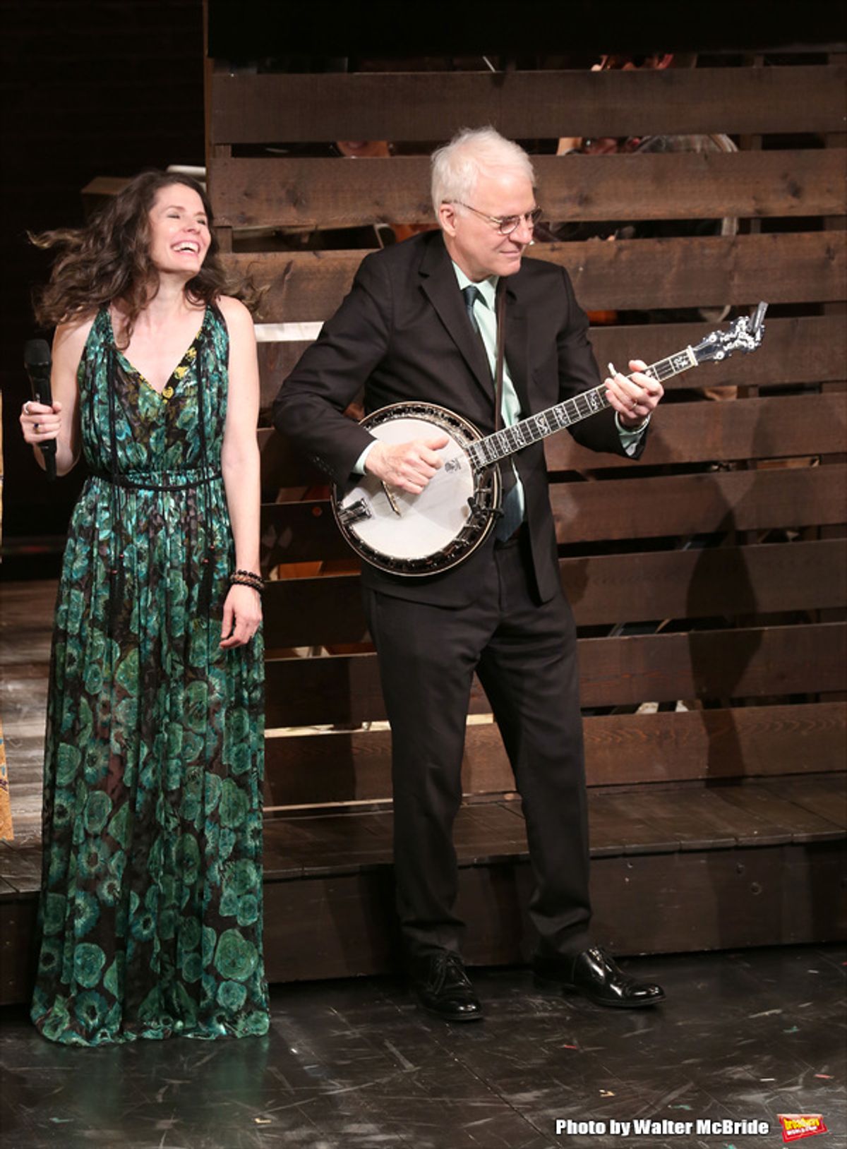 Edie Brickell and Steve Martin  at 