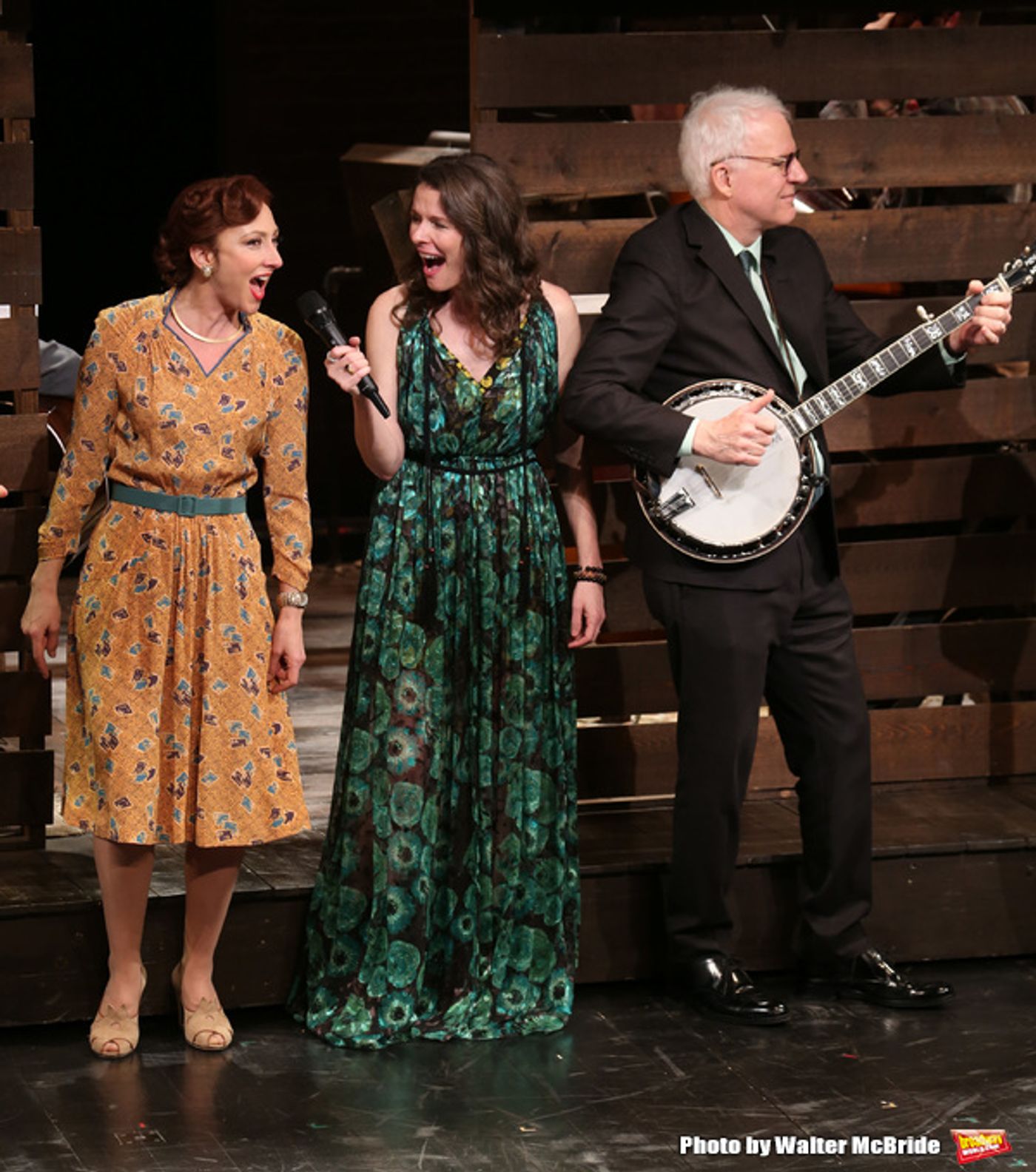 Photo Coverage: The Cast of BRIGHT STAR Takes Their Opening Night Bows with Steve Martin & Edie Brickell!  Image