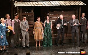Dee Hoty, Josh Rhodes, Carmen Cusack, Edie Brickell, Steve Martin, and Walter Bobbie  Photo