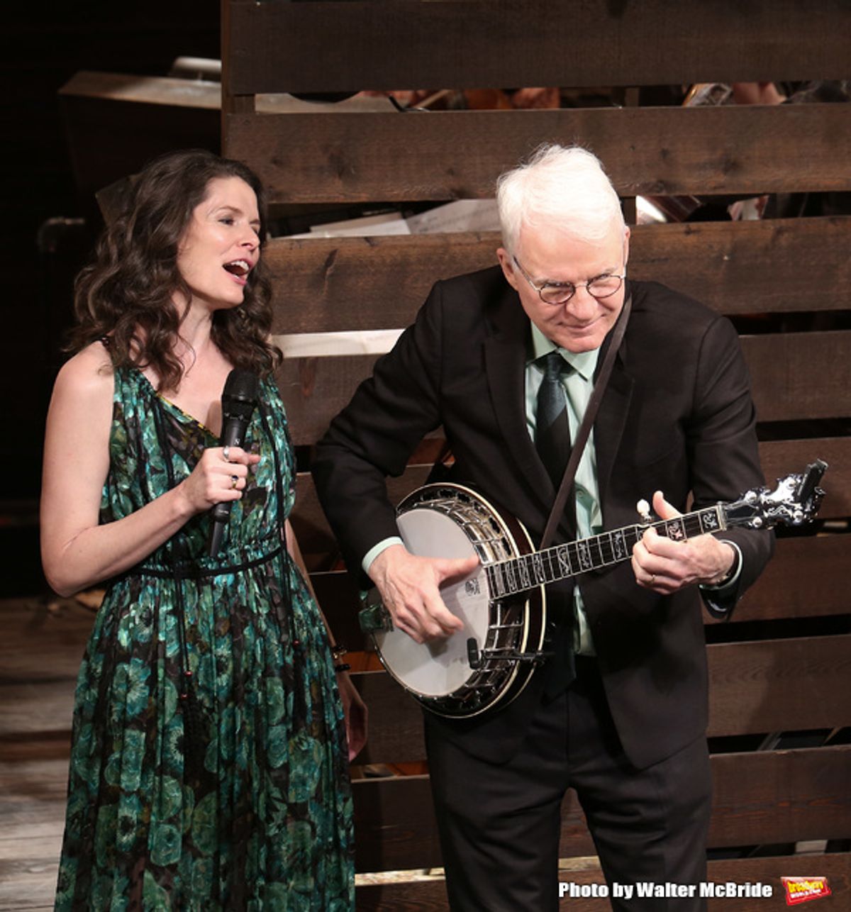Edie Brickell and Steve Martin  at 
