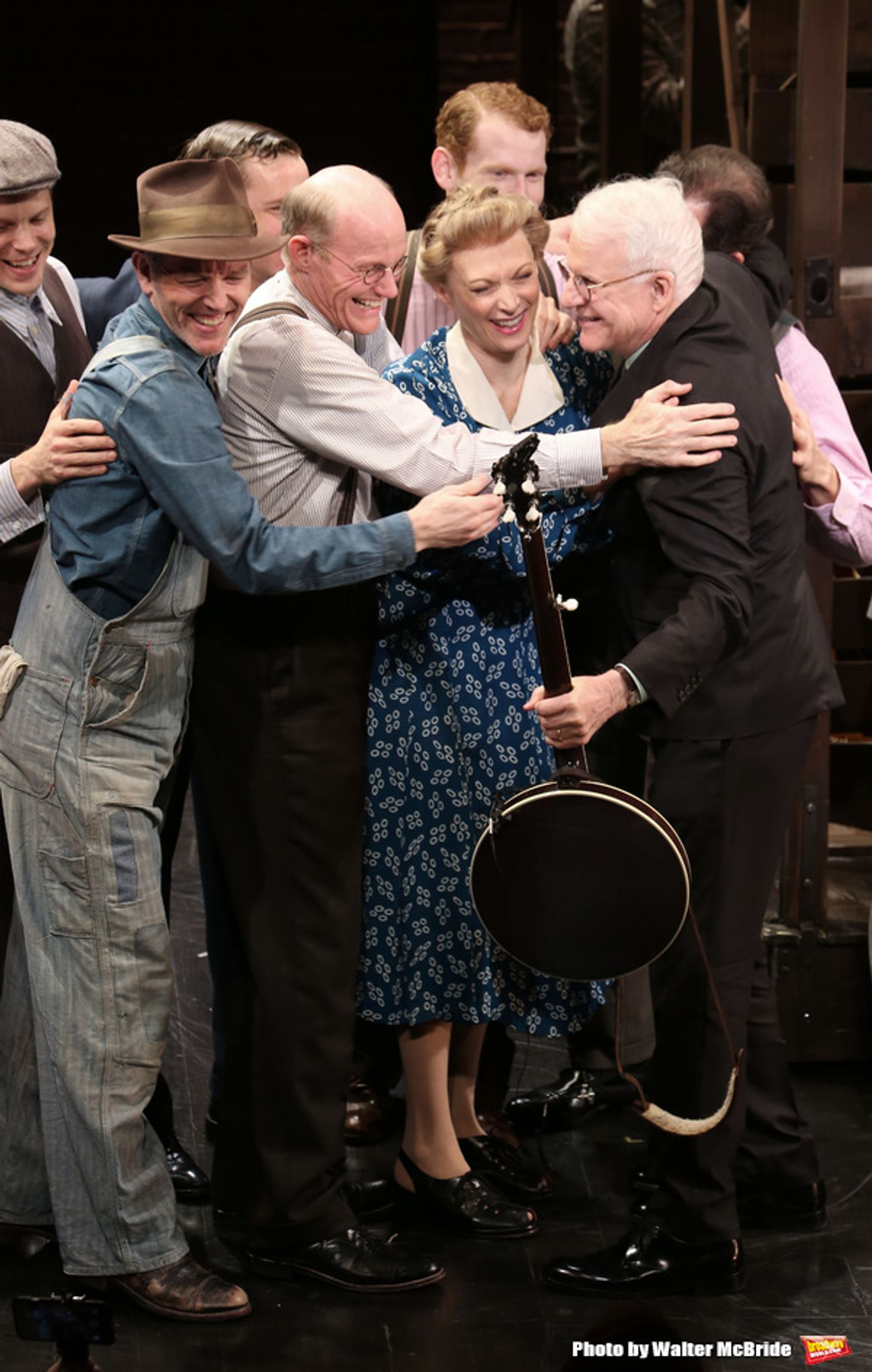 Photo Coverage: The Cast of BRIGHT STAR Takes Their Opening Night Bows with Steve Martin & Edie Brickell!  Image