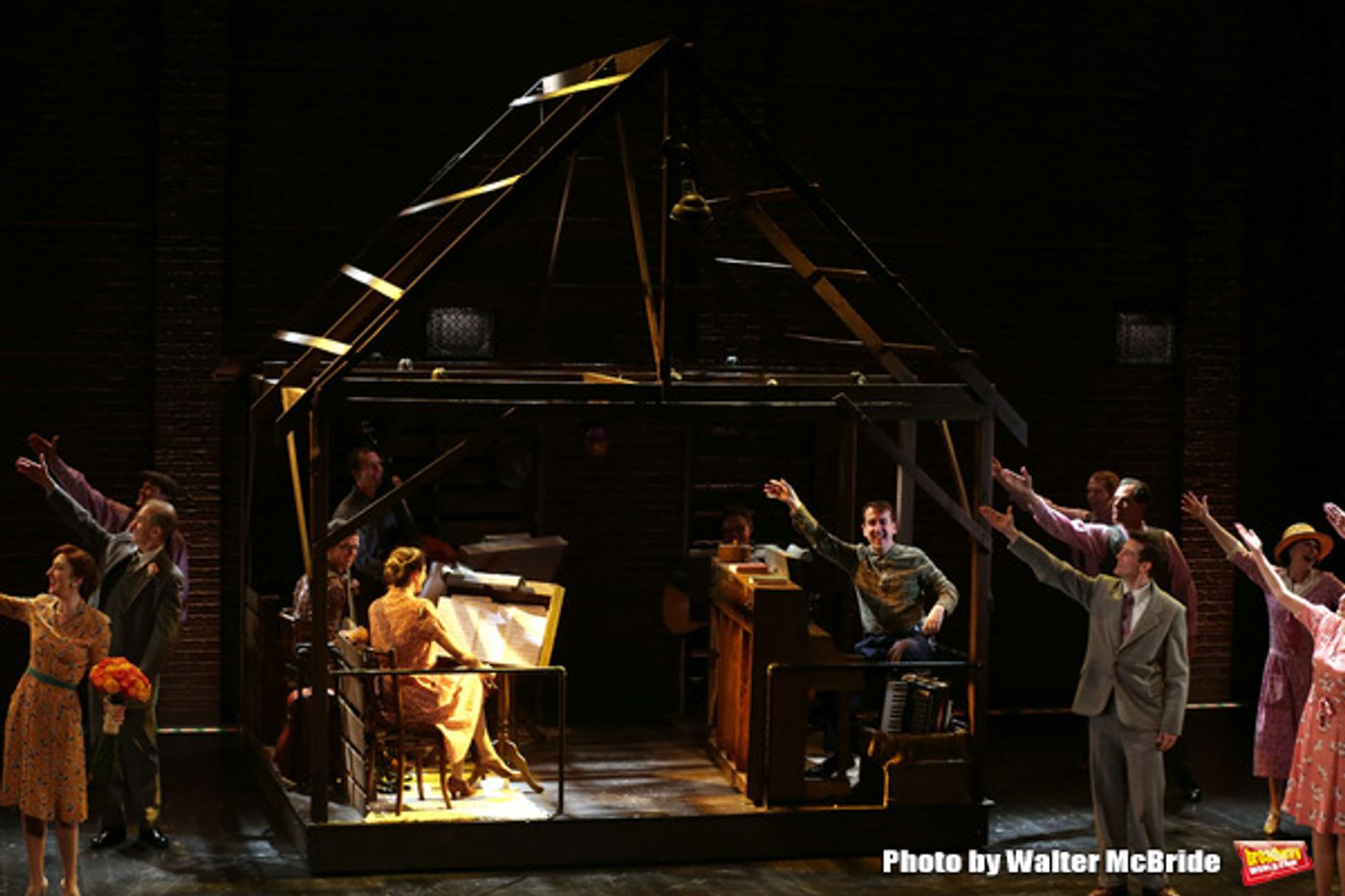 Photo Coverage: The Cast of BRIGHT STAR Takes Their Opening Night Bows with Steve Martin & Edie Brickell!  Image