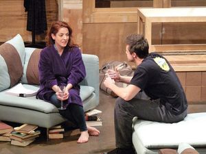 Megan Hayes & Michael Shenefelt @ BroadwayWorld Megan Hayes & Michael Shenefelt Photo