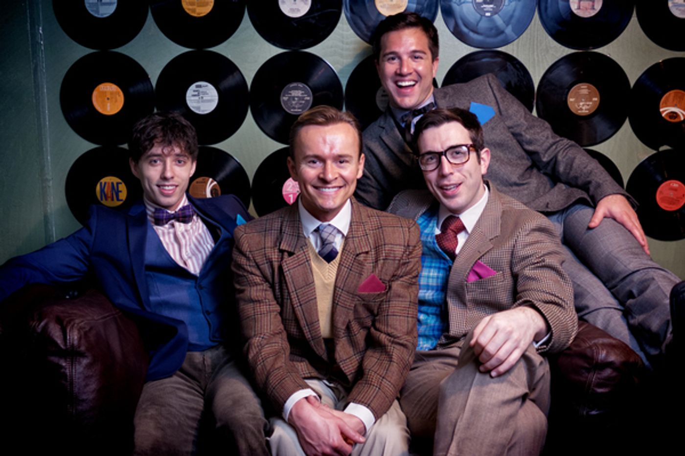 Photo Flash: Meet the Cast of FOREVER PLAID at St. James Theatre - Jon Lee, Keith Jack & More!  Image