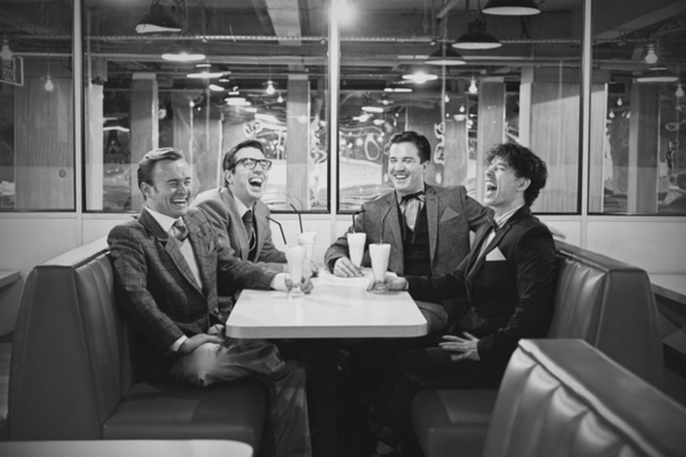 Photo Flash: Meet the Cast of FOREVER PLAID at St. James Theatre - Jon Lee, Keith Jack & More!  Image