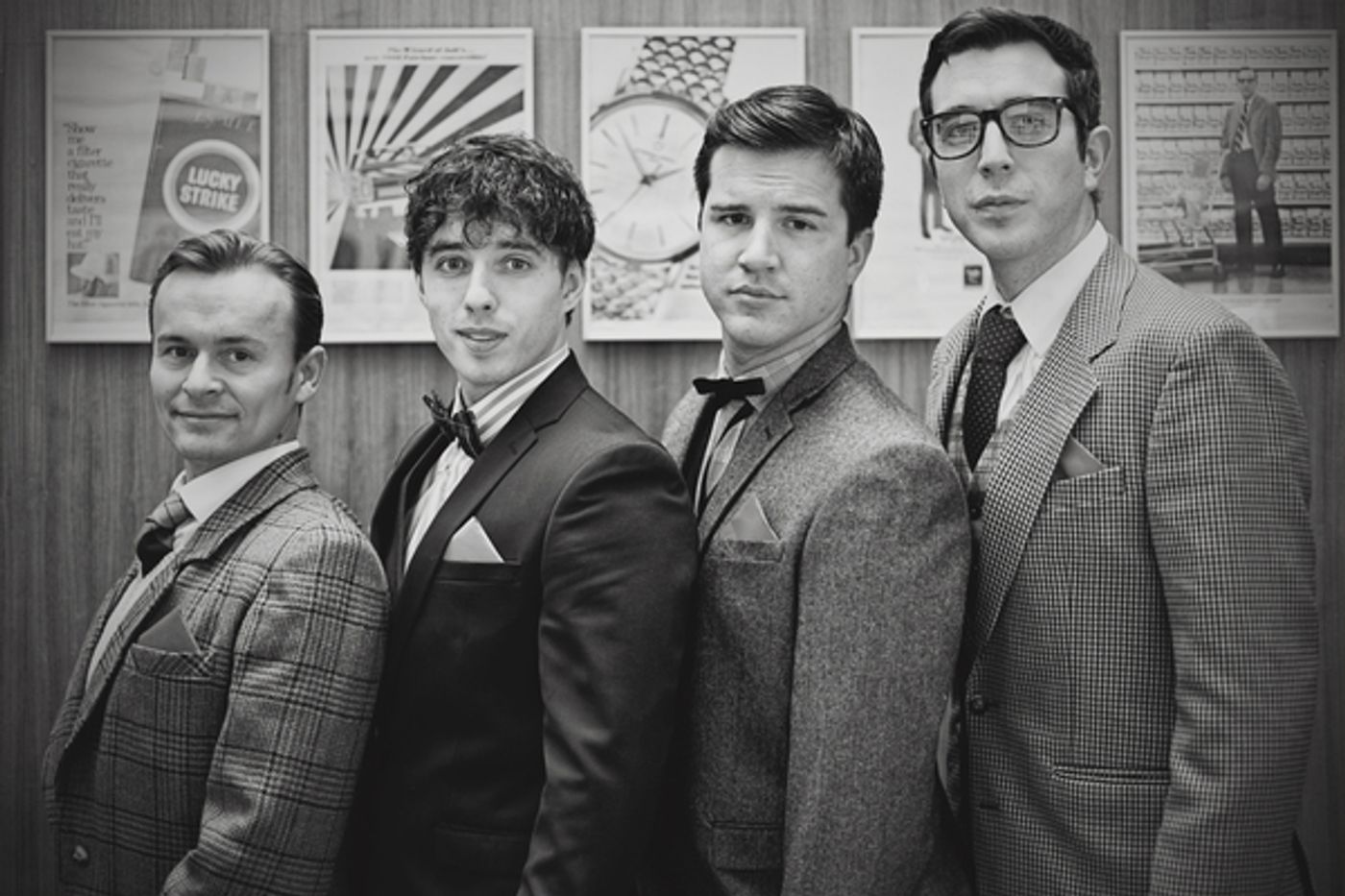 Photo Flash: Meet the Cast of FOREVER PLAID at St. James Theatre - Jon Lee, Keith Jack & More!  Image