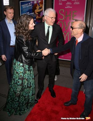 Edie Brickell and Steve Martin and Joel Grey  Photo