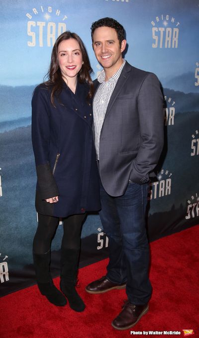 Jessica Hershberg Fontana and Santino Fontana   Photo
