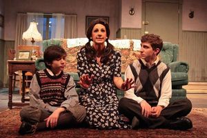 Christopher Darrin, Rebecca Edana and Jamie Baio Photo