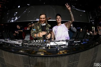 David Guetta and Justin Bieber Photo
