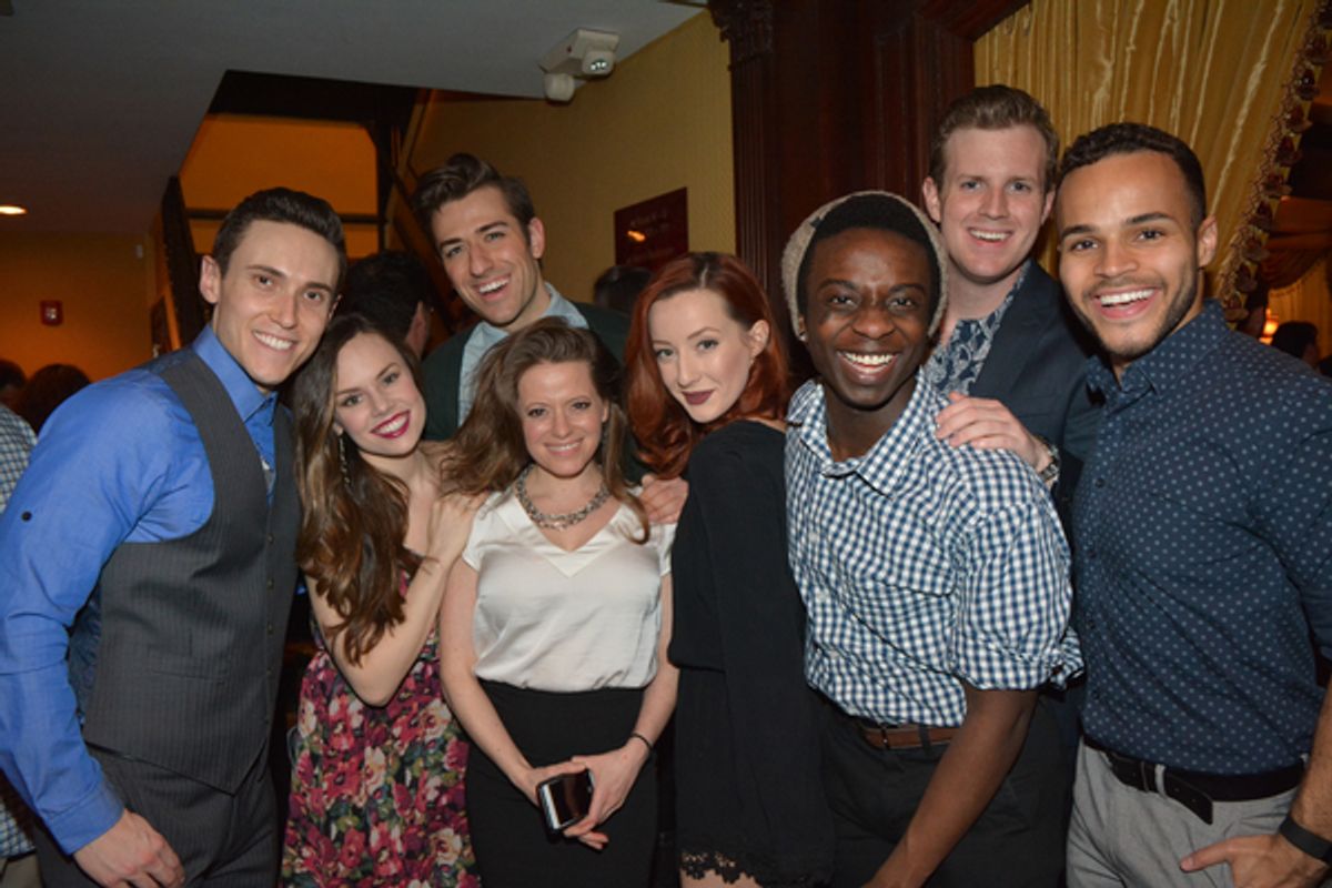 Alec Varcas, Jessica Crilley, Michal Kolackowski, Antoniette DiPietropolo, Katie Lombardo, Jarred Bedgood, Brandon Riddle and Chris Medlin at 