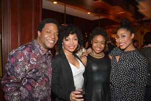 C. Mingo Long and Jennie L. Harney, Chavon Hampton and Breanna Bartley Photo