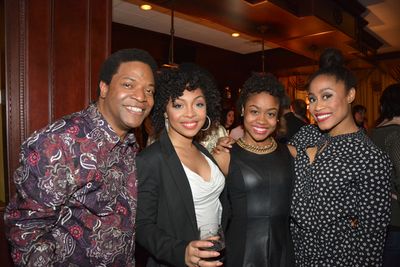 C. Mingo Long and Jennie L. Harney, Chavon Hampton and Breanna Bartley Photo