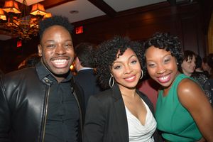 Brandon Heyward, Jennie L. Harney and Tatiana Green @ BroadwayWorld Brandon Heyward, Jennie L. Harney and Tatiana Green Photo