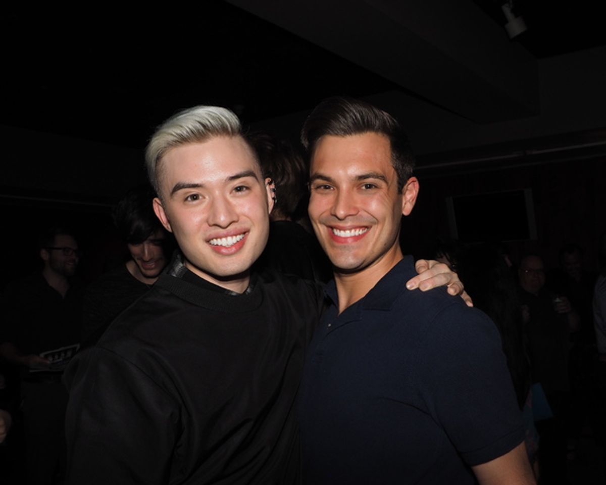 Chester Lockhart and Nick Adorno at 