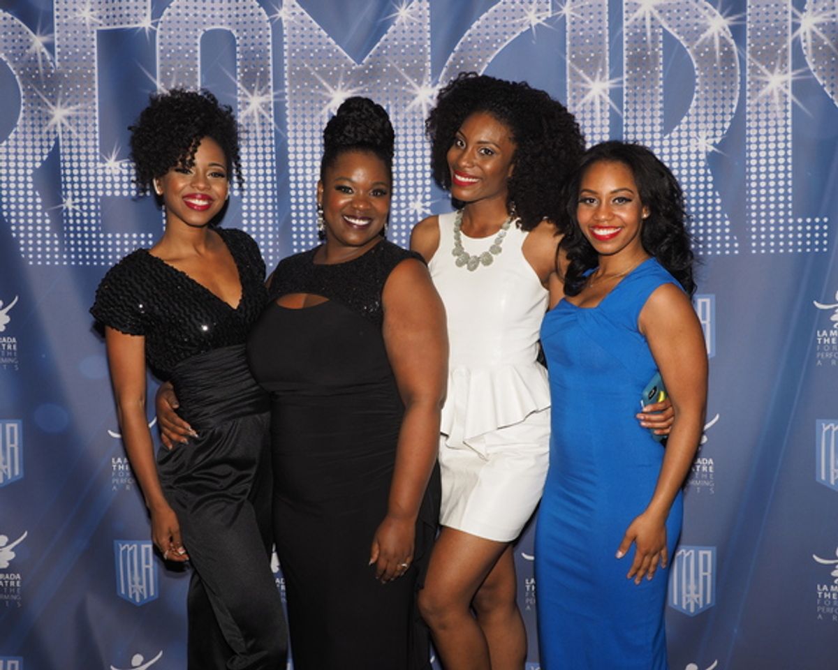 Danielle Truitt, Moya Angela, Jasmin Richardson, and Brittney Johnson at 