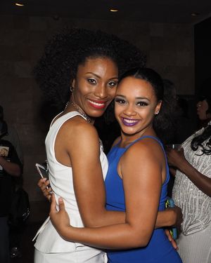 Jasmin Richardson and Loreigna Sinclair @ BroadwayWorld Jasmin Richardson and Loreigna Sinclair Photo