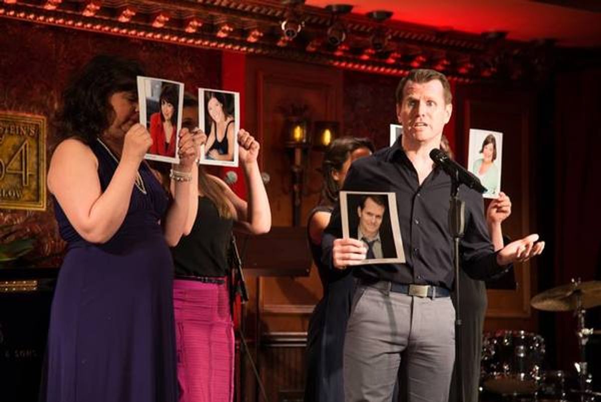 Paul Thomas Ryan with Janet Fanale, Kristen Gehling, Polly McKie and Vanessa Spica at 