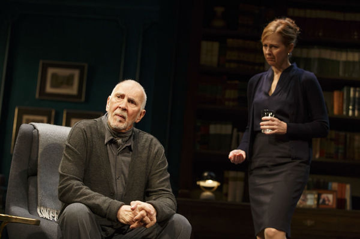 Frank Langella and Kathleen McNenny at 