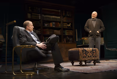 Charles Borland and Frank Langella Photo
