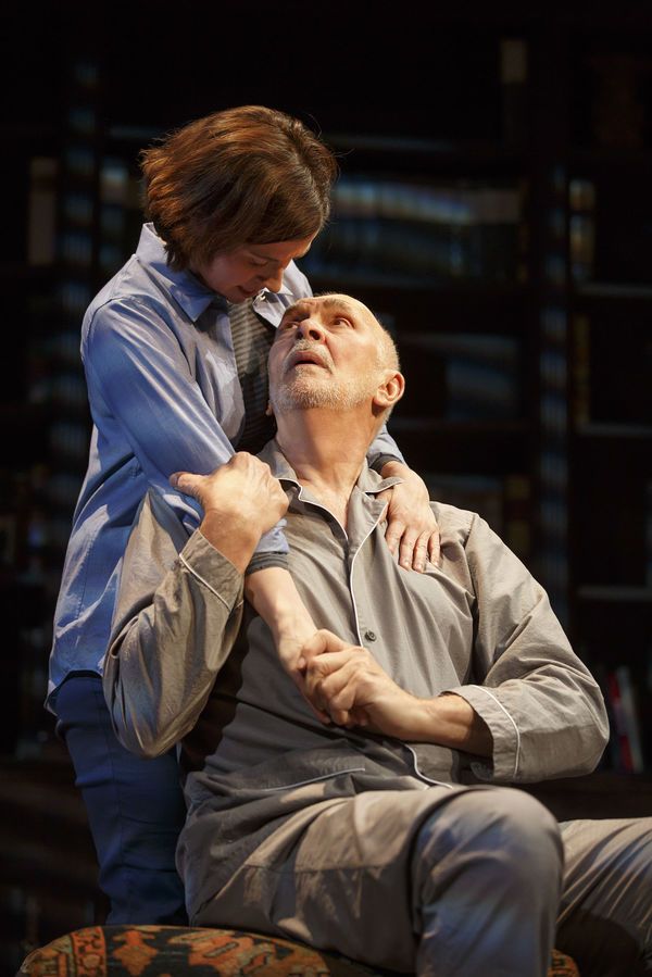 Hannah Cabell and Frank Langella Photo