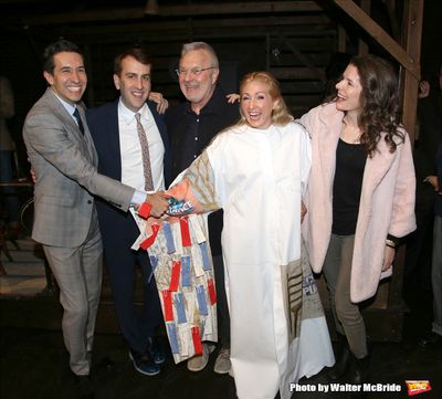 Josh Rhodes, Rob Berman, Walter Bobbie, Sarah Jane Shanks and Edie Brickell  Photo