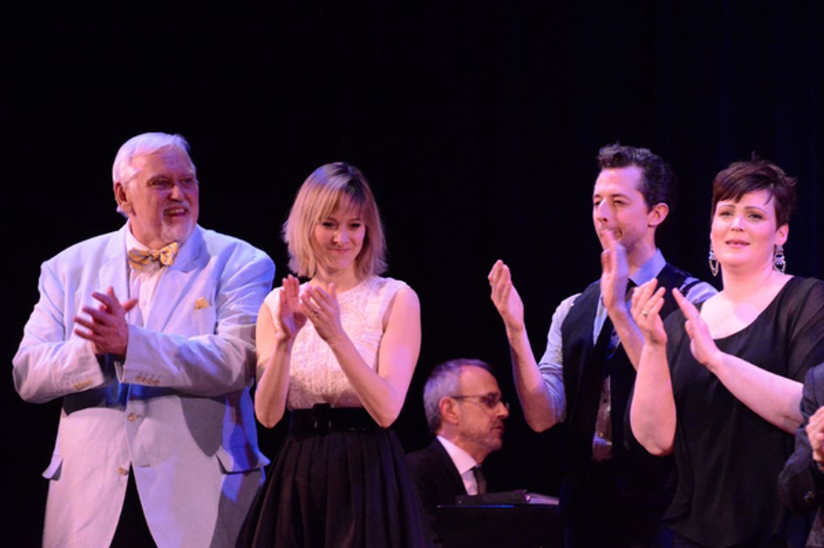 Jim Brochu, Jill Paice, Josh Grisetti and Lisa Howard at 