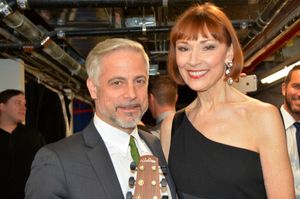 Sean Harkness and Karen Akers Photo