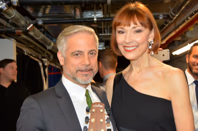 Sean Harkness and Karen Akers Photo